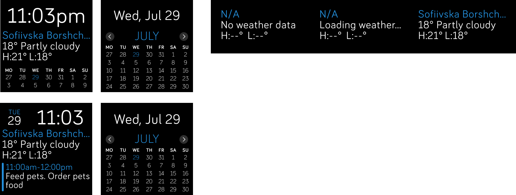 GitHub - rdhlb/twc-watchface: Watchface for Fitbit OS that features ...