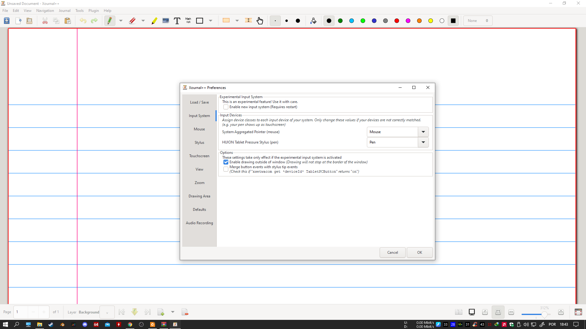 My digitizing table does'n work with Xournall++ · Issue #3213 ...