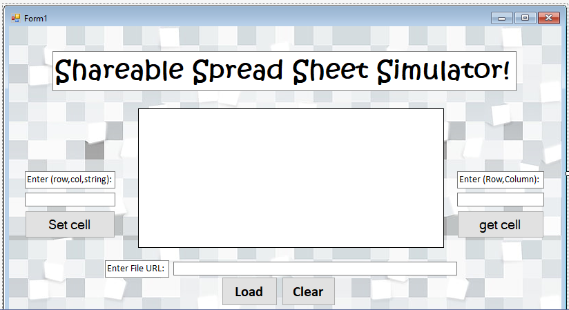 GitHub - OmriMan/ShareableSpreadSheetApp: ShareableSpreadSheet GUI