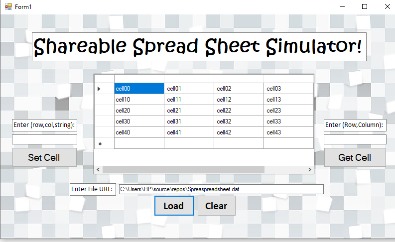 GitHub - OmriMan/ShareableSpreadSheetApp: ShareableSpreadSheet GUI
