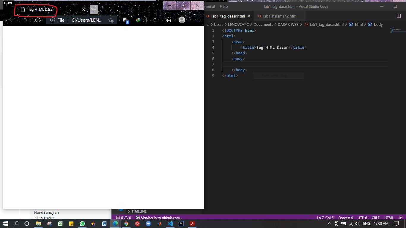 GitHub - Isnaini55/Lab1Web