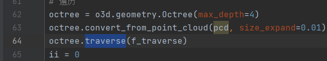 Can't findTraversing an Octree in Python · Issue #3227 · isl-org/Open3D ...