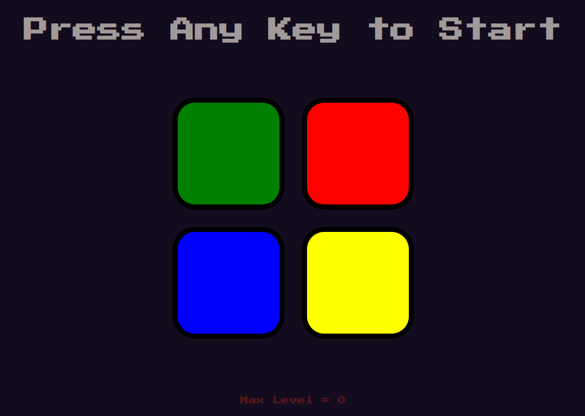 GitHub - yavuzucrkss/Simon-Game: Simon game is a game played by ...