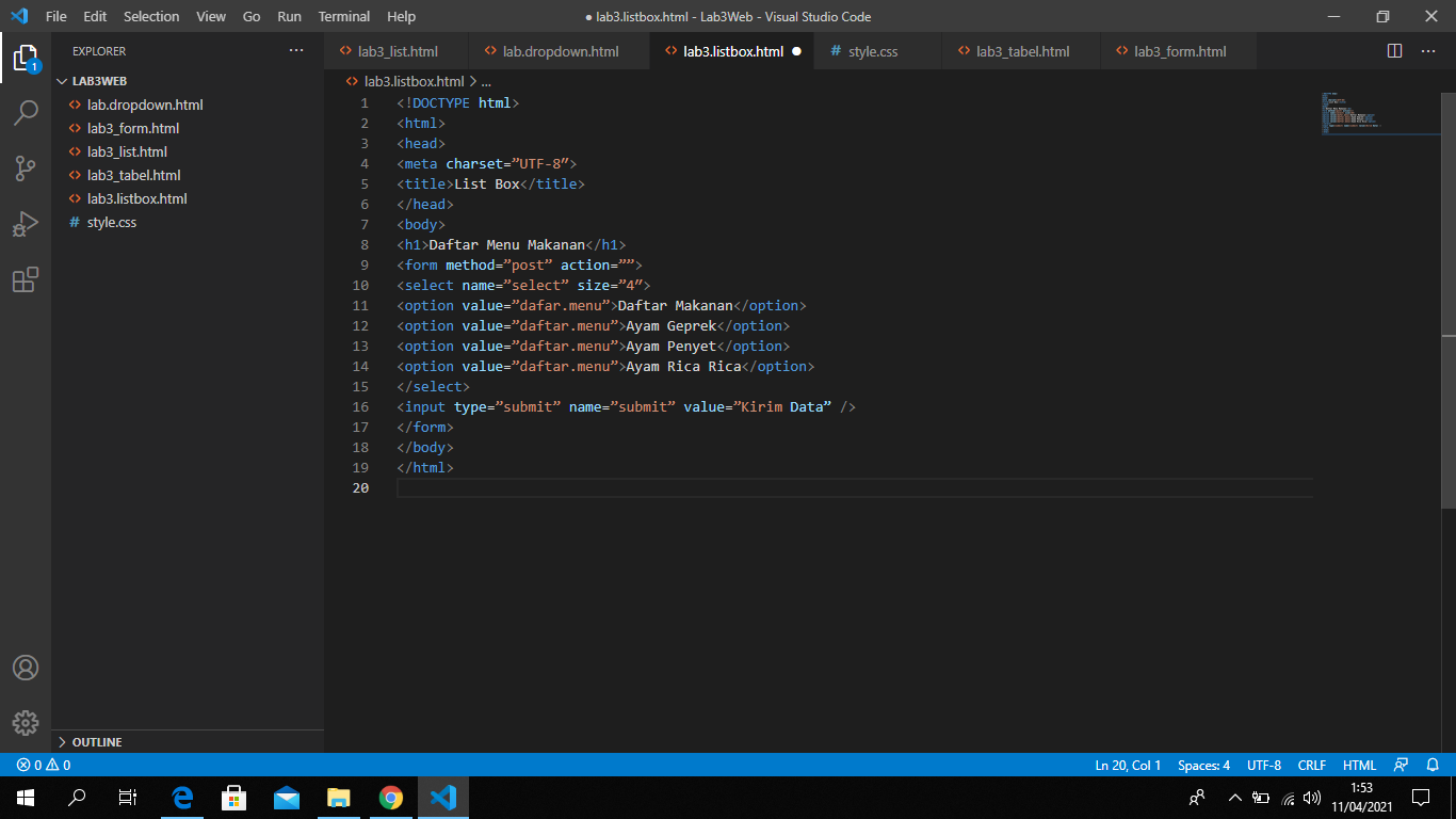GitHub - WahyuHadyFatta/Lab3Web