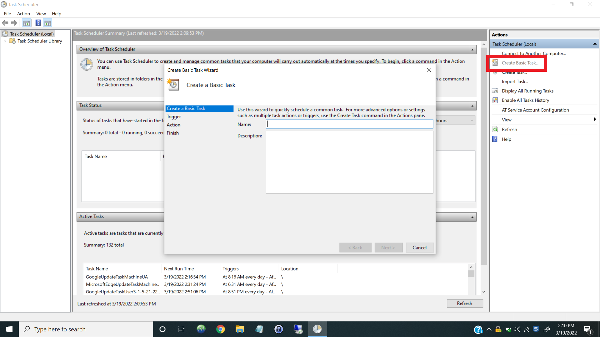Adding a python file as a task to run on startup · GitHub