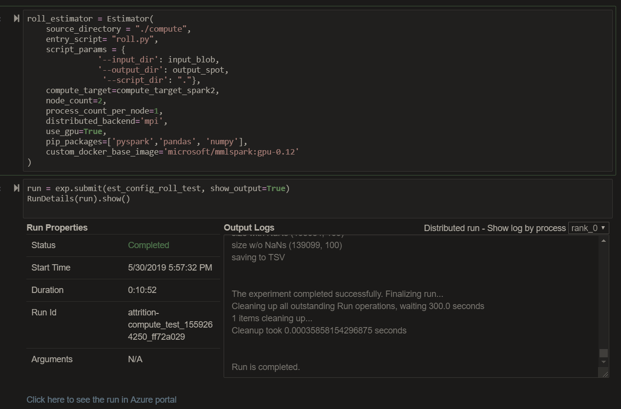 Can't convert Estimator params to runconfig yaml for use in a ...