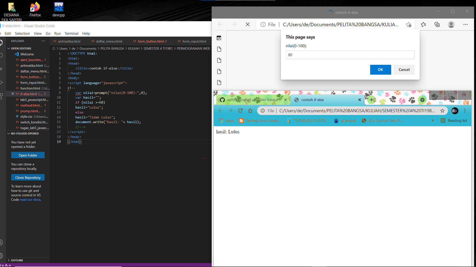 GitHub - alfinnuris/Lab5Web: Belajar JavaScript