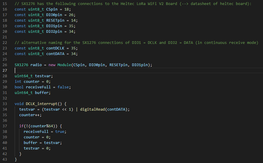 Problem with 'receiveDirect()' on SX1276 · Issue #276 · jgromes