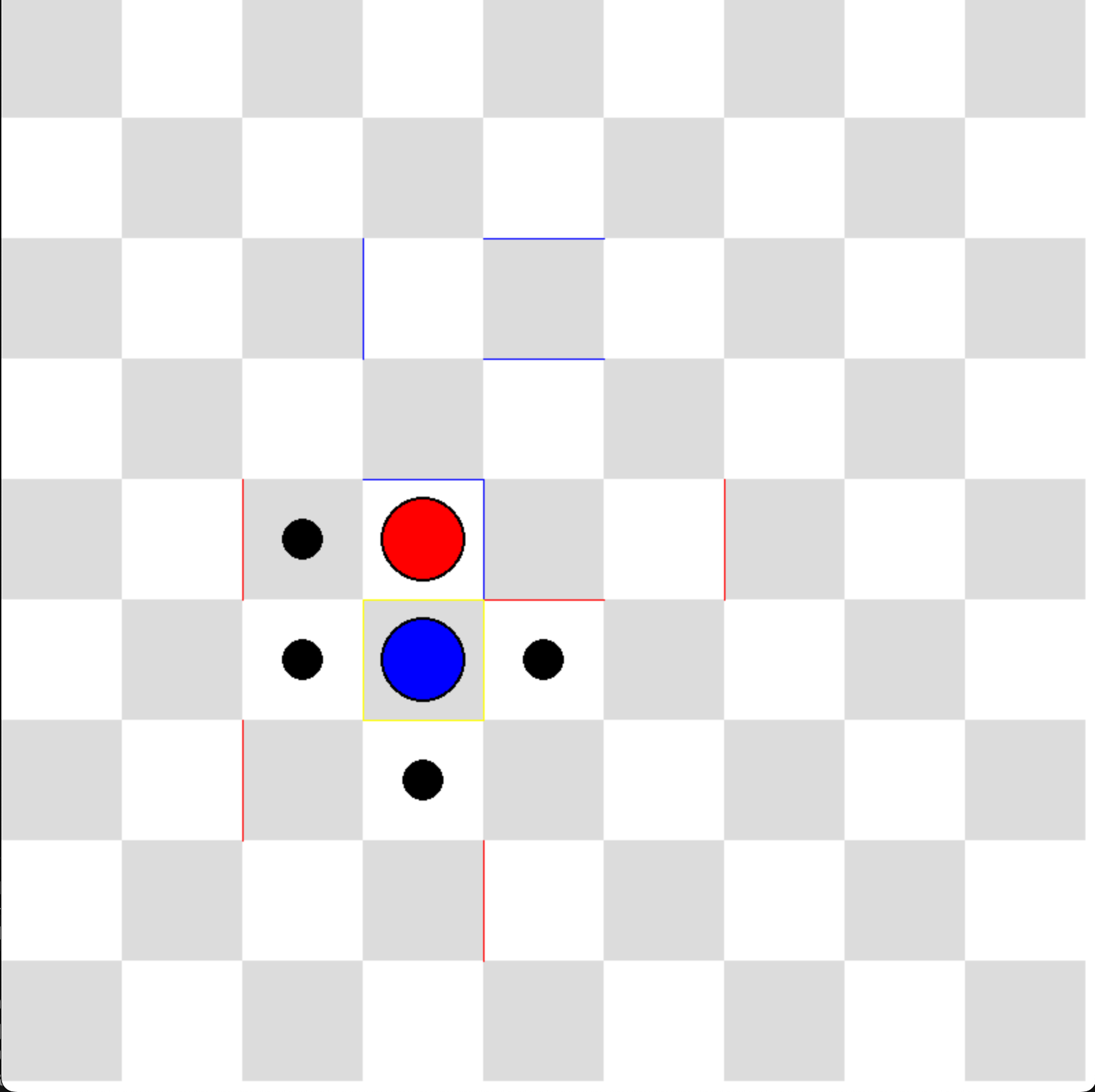 GitHub Stac24/QuoridorBoardGame Two player strategy board game