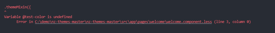 使用定制多主题切换，无法使用less文件中自定义变量 · Issue #7447 · NG-ZORRO/ng-zorro-antd · GitHub