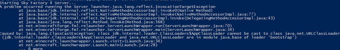 I am trying to set up a personaly Sky Factory 4 server for myself and ...