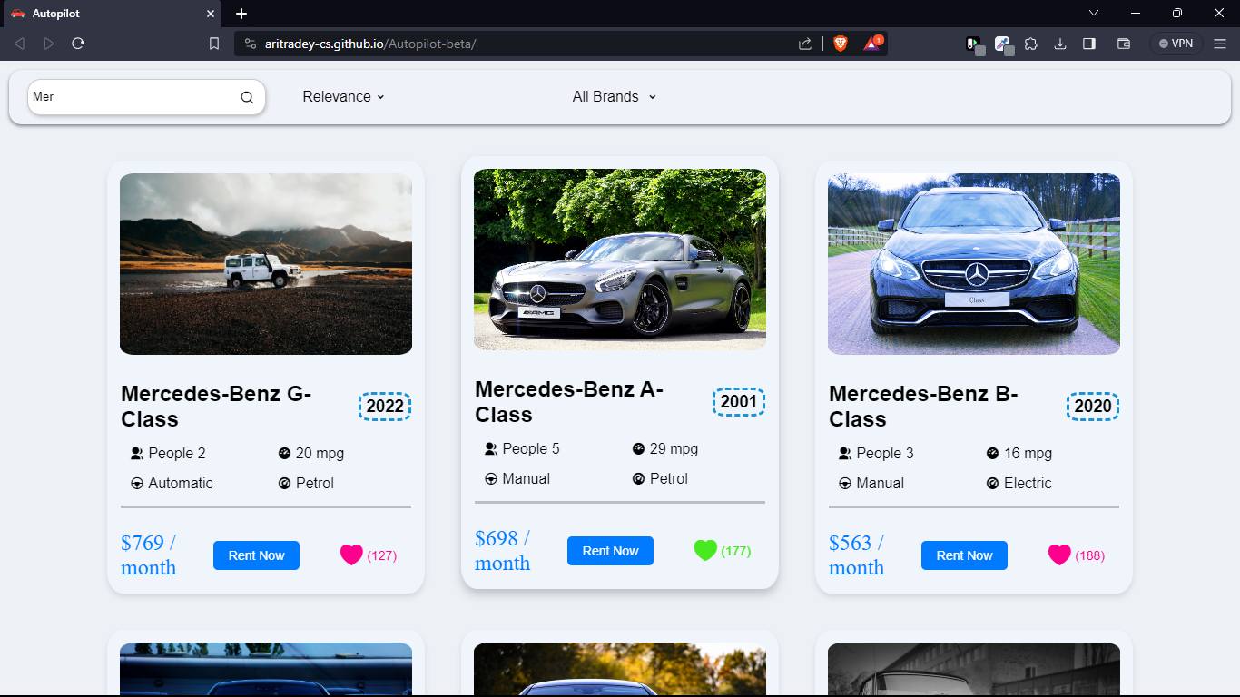 GitHub aritradeyCS/Autopilotbeta Discover your dream car
