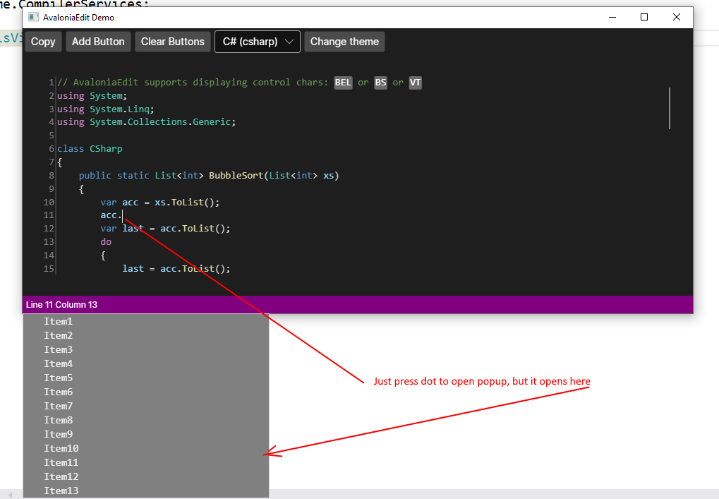 Wrong complete window position on Avalonia 0.10.11 and 0.10.12 · Issue ...