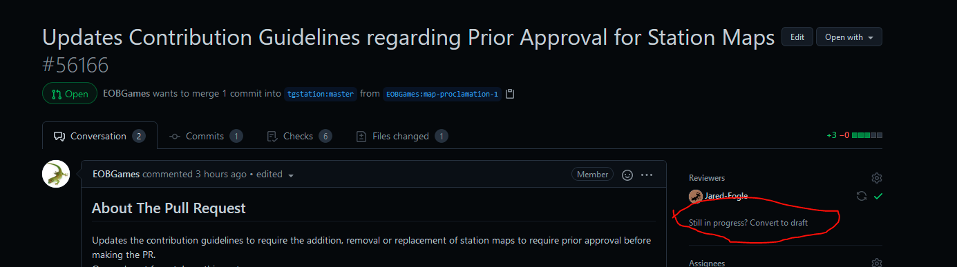 Use draft pull requests instead of the 'Work In Progress' and 'Needs ...