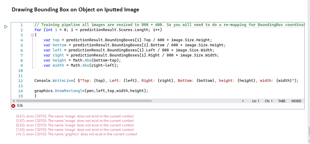Errors for running Notebook of Object detection. · Issue #1890 · dotnet ...