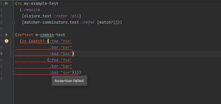 Test failures from matcher-combinators have stopped displaying · Issue ...