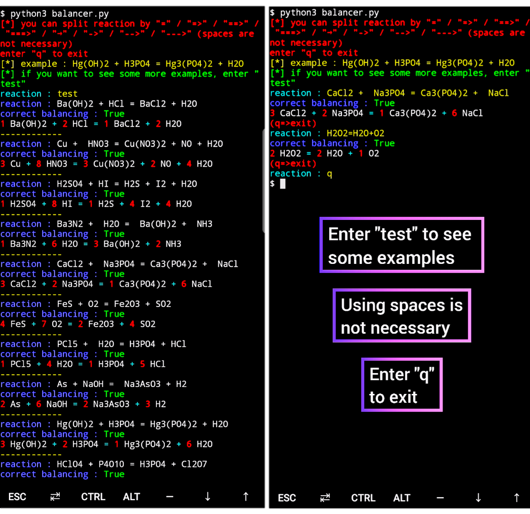 GitHub - amir-samiee/chemical_equation_balancer: Balance your chemical ...