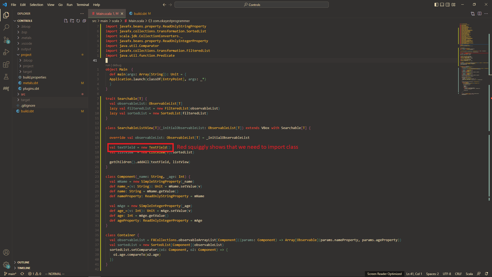 Unable to import though code action · Issue #4906 · scalameta/metals ...