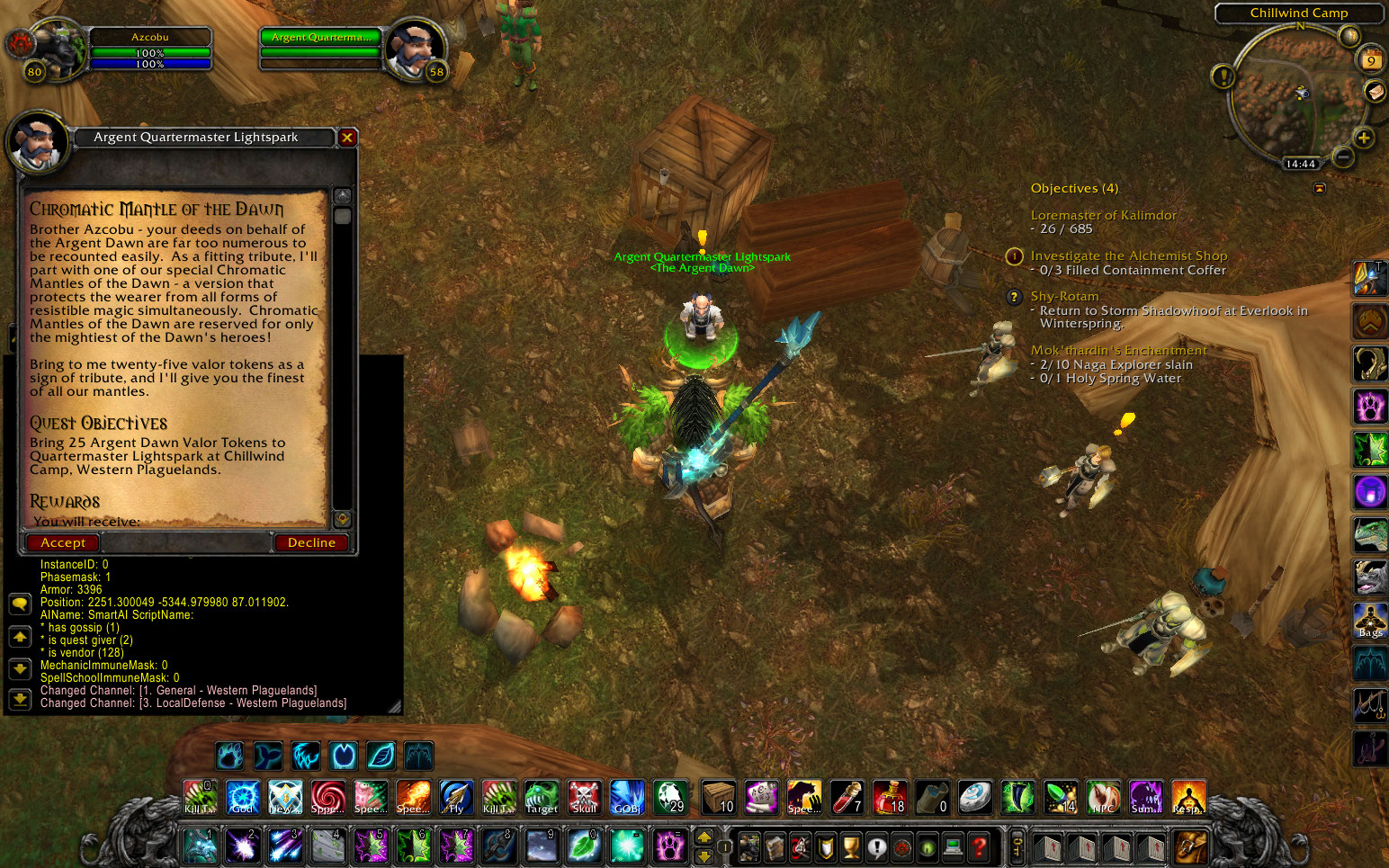 Chromatic Mantle of the Dawn Quests Multiple Issues · Issue 8359