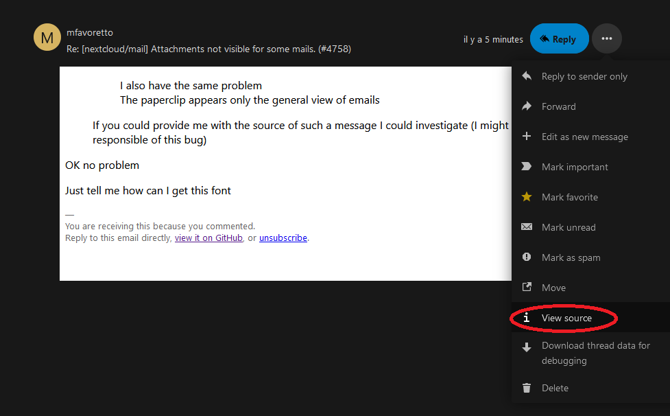 Attachments not visible for some mails. · Issue #4758 · nextcloud/mail ...