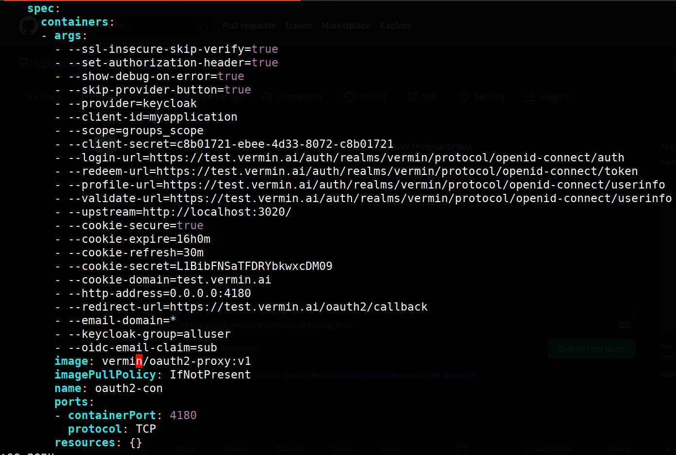Can't upload files, but can delete when used with oauth2-proxy reverse ...