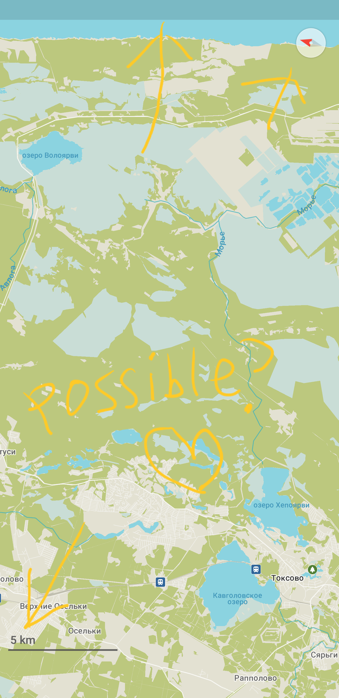 Properly support a full-screen mode after a tap on the empty map space ...