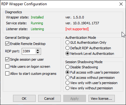 10.0.19041.1737 · Issue #1876 · stascorp/rdpwrap · GitHub