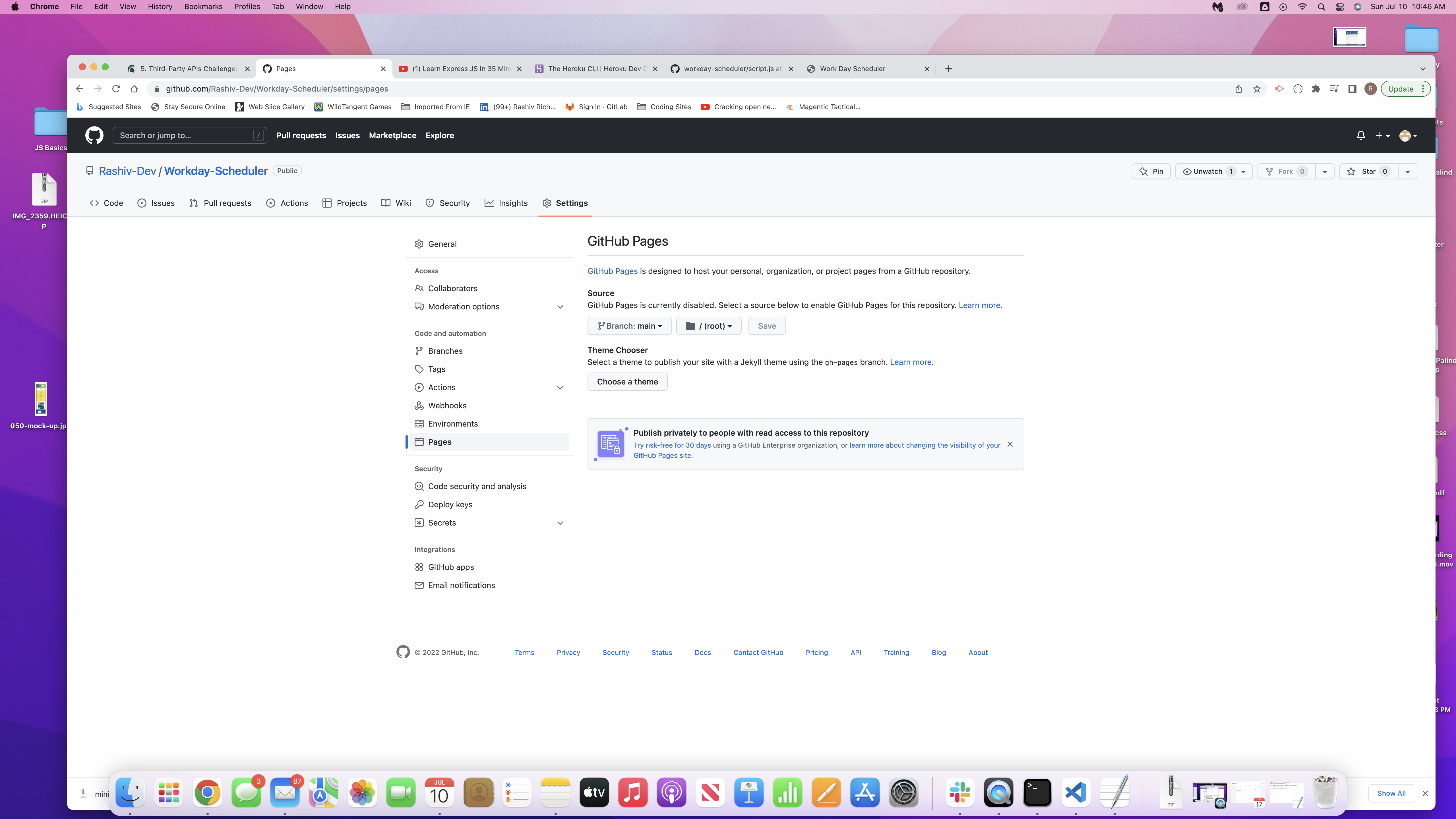 GitHub - Rashiv-Dev/Workday-Scheduler