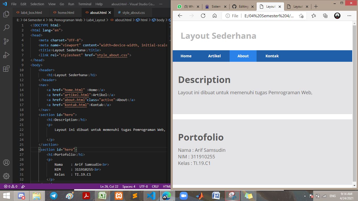 GitHub - arifsamss/Lab4Web