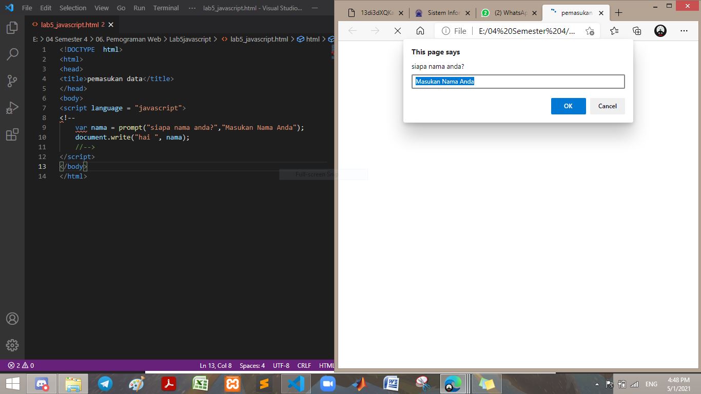 GitHub - arifsamss/Lab5Web