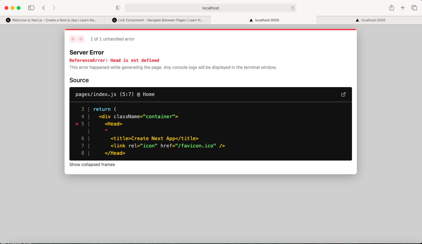 My head is not defined · vercel next.js · Discussion #23714 · GitHub