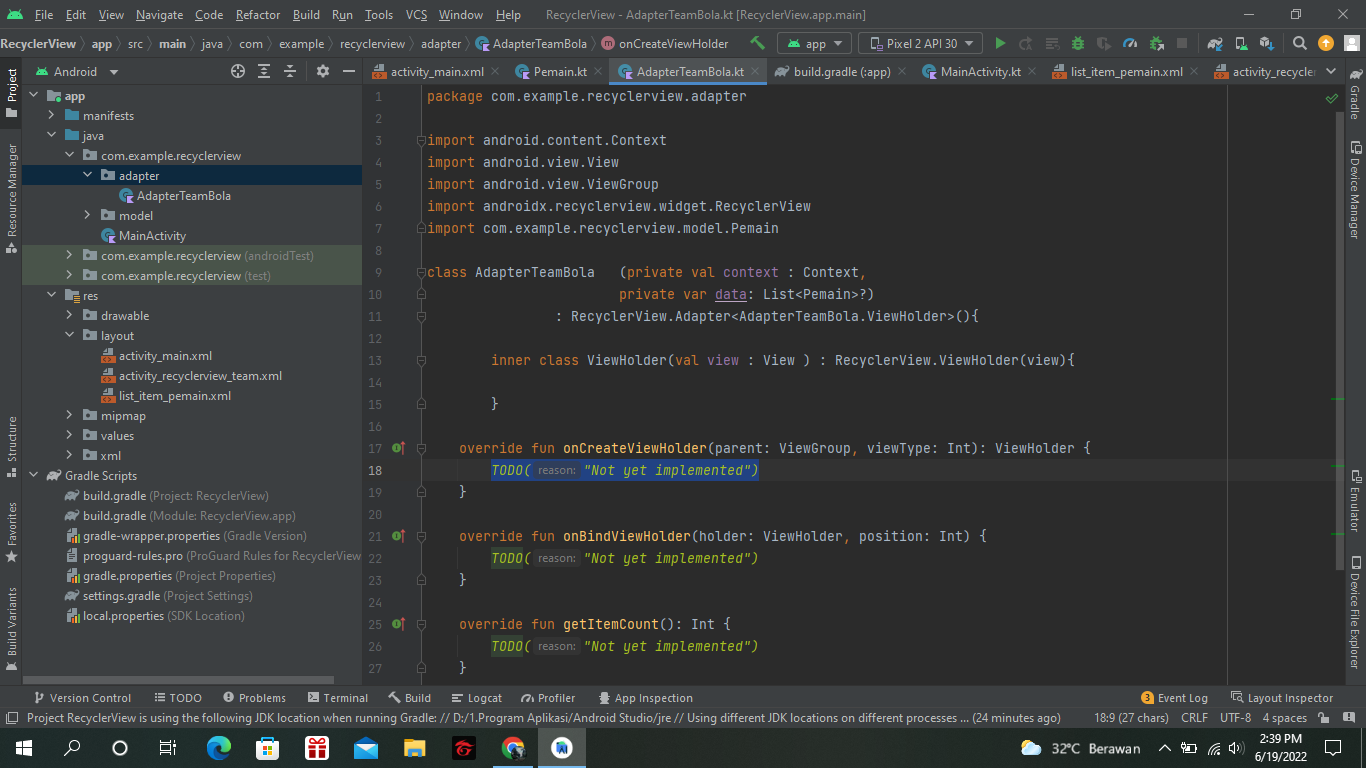 GitHub - Sutabah/RecyclerView
