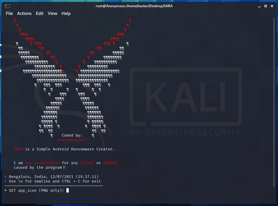 GitHub - anonymous24x7/SARA: A simple to use Android Ransomware Generator