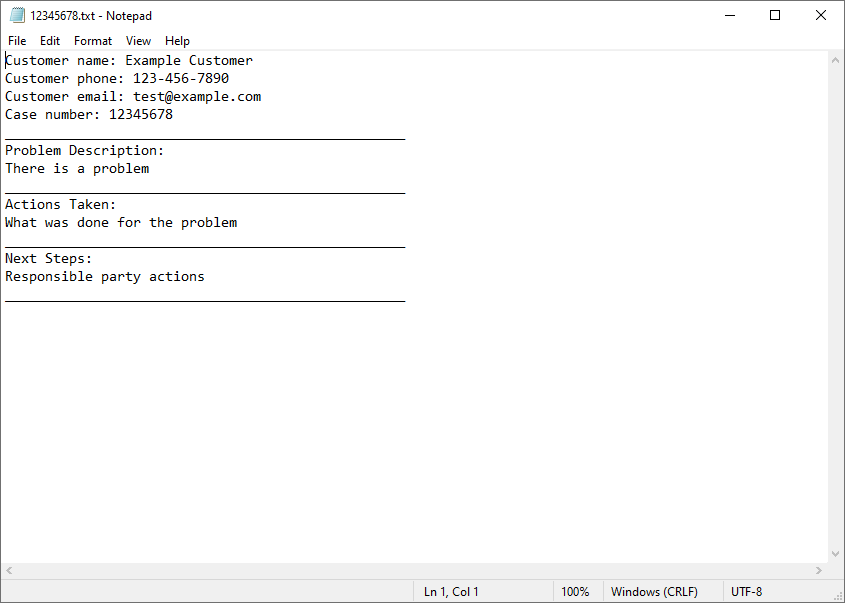 GitHub - cptavengo/Notetaker: Custom note taking app for call center techs