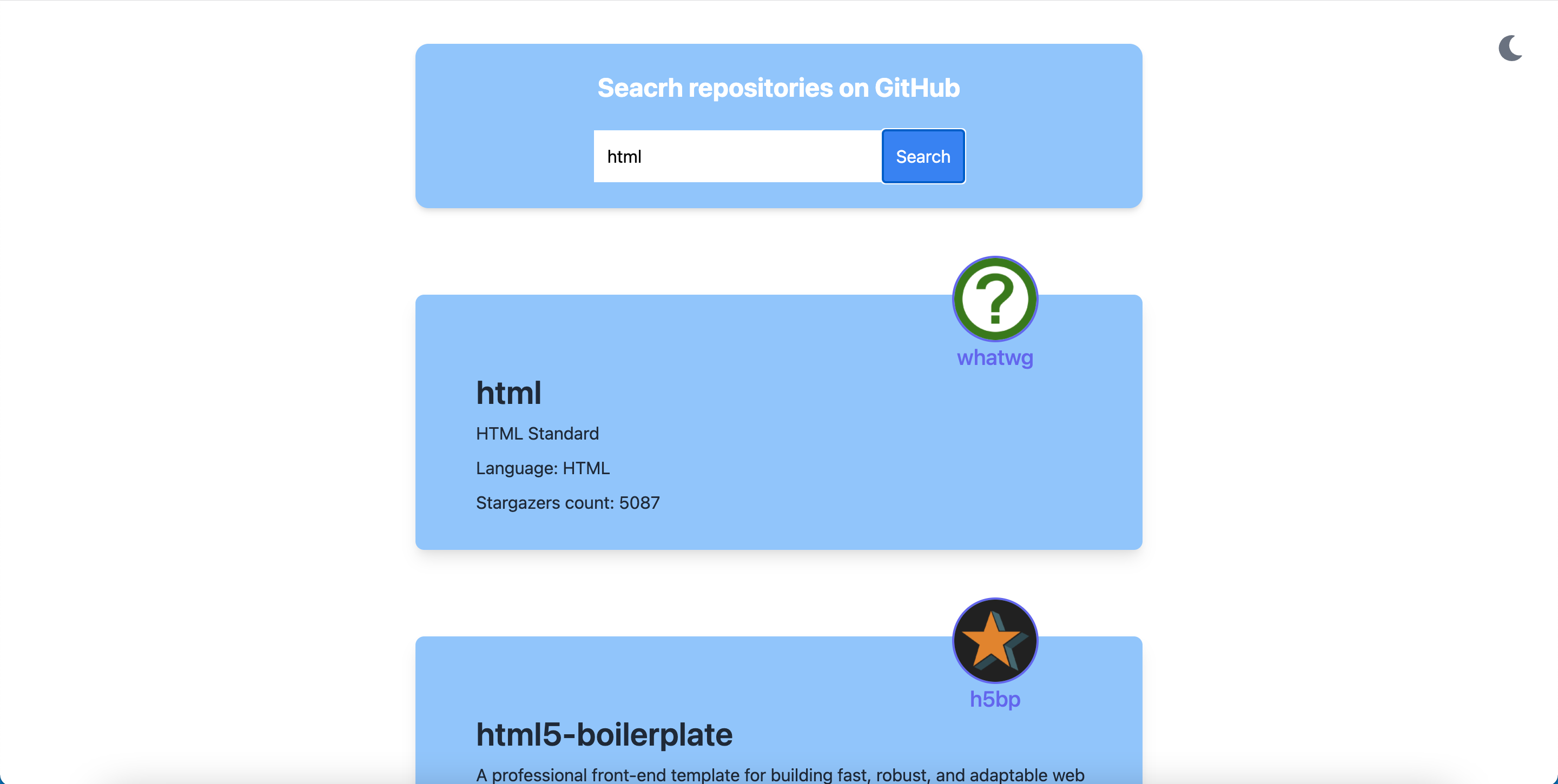 GitHub - dimav98/SearchRepositories