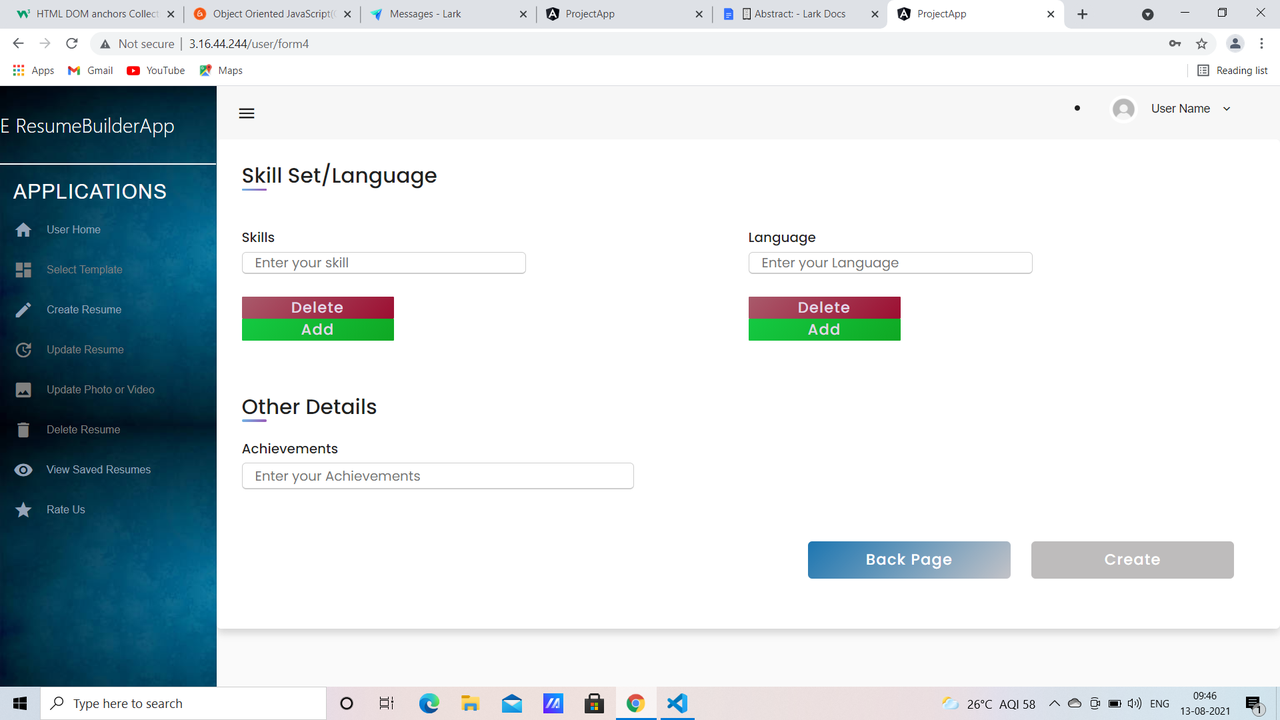 GitHub - sinan14/resume-builder