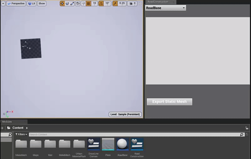Ue4 Roadmap GitHub - ayumax/RoadConstruction: Example of creating a road with an ...
