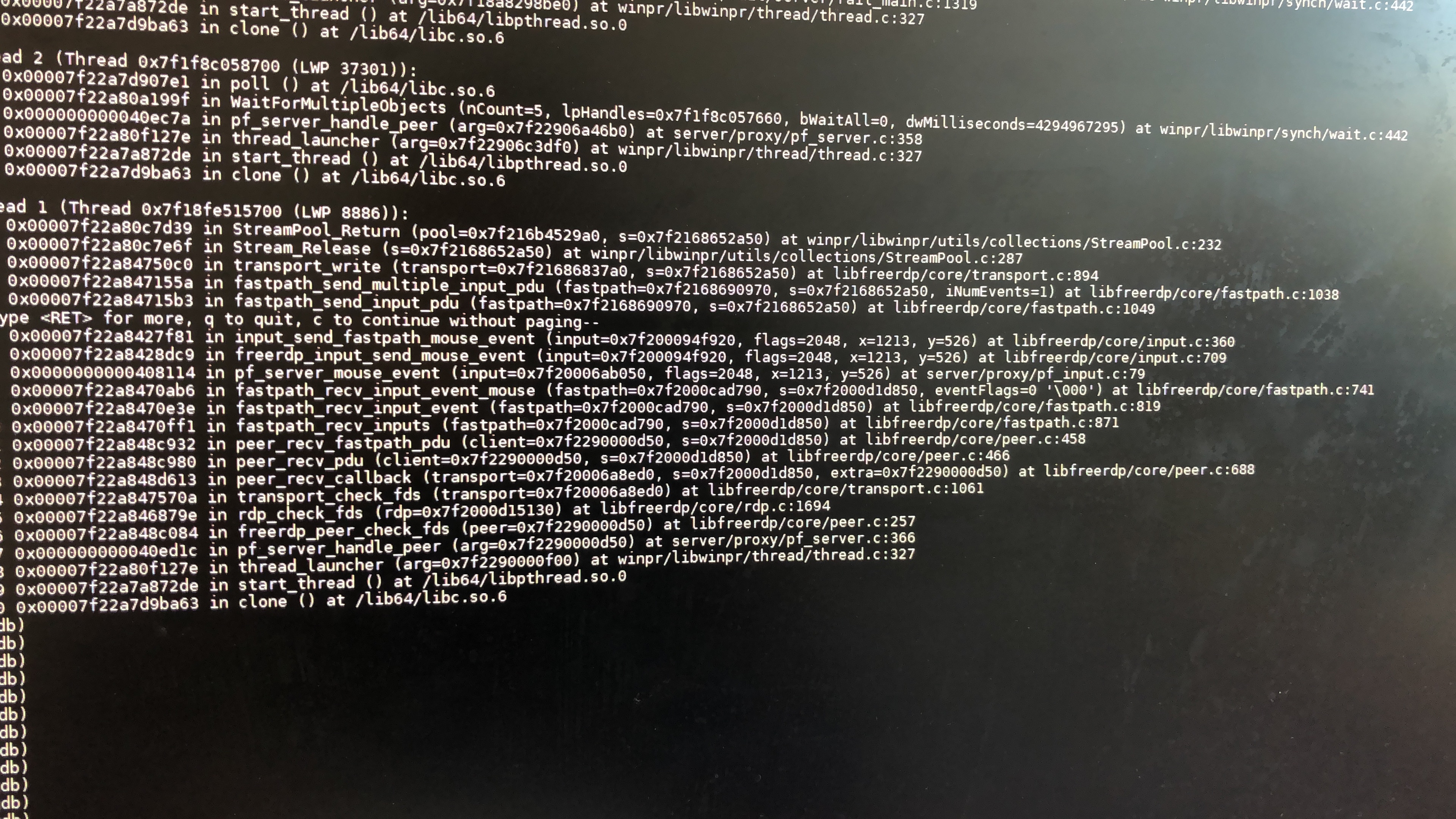 Weird segfault in freerdp-proxy (libfreerdp code) · Issue #6139 ...