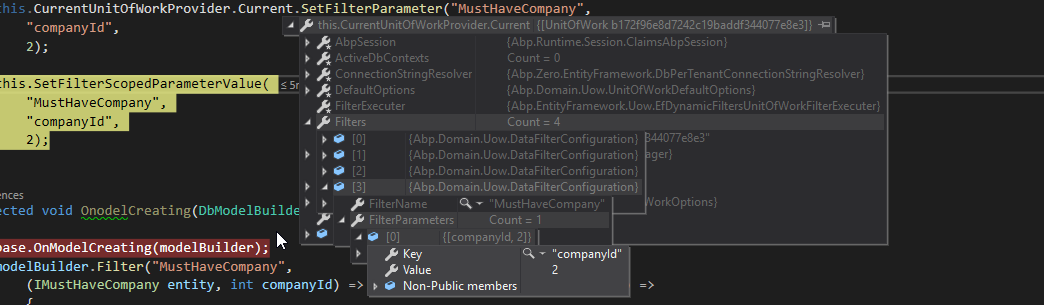 Custom Filter not working in EF 6 · Issue #4300 · aspnetboilerplate ...