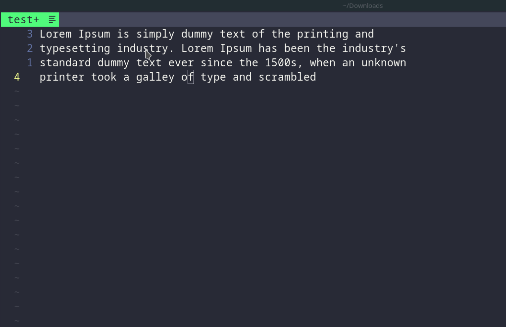 Cannot select individual characters in nvim. · Issue 2347 · alacritty