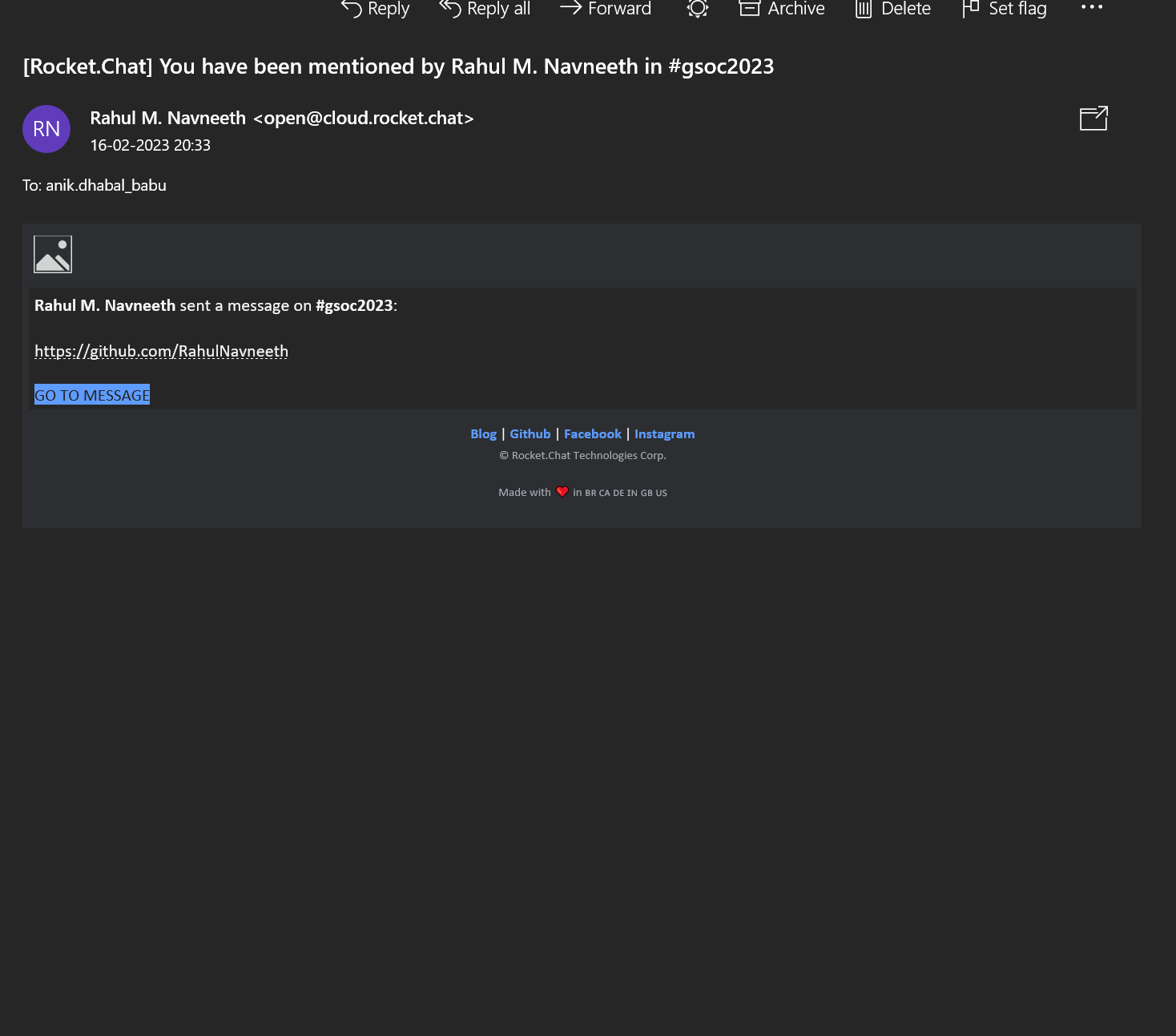 RocketChat Logo is not visible in Mail · Issue 28054 · RocketChat