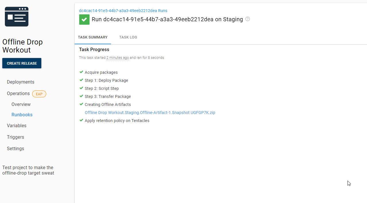Adding Offline Drop Targets support for Runbooks · Issue #5990 ...