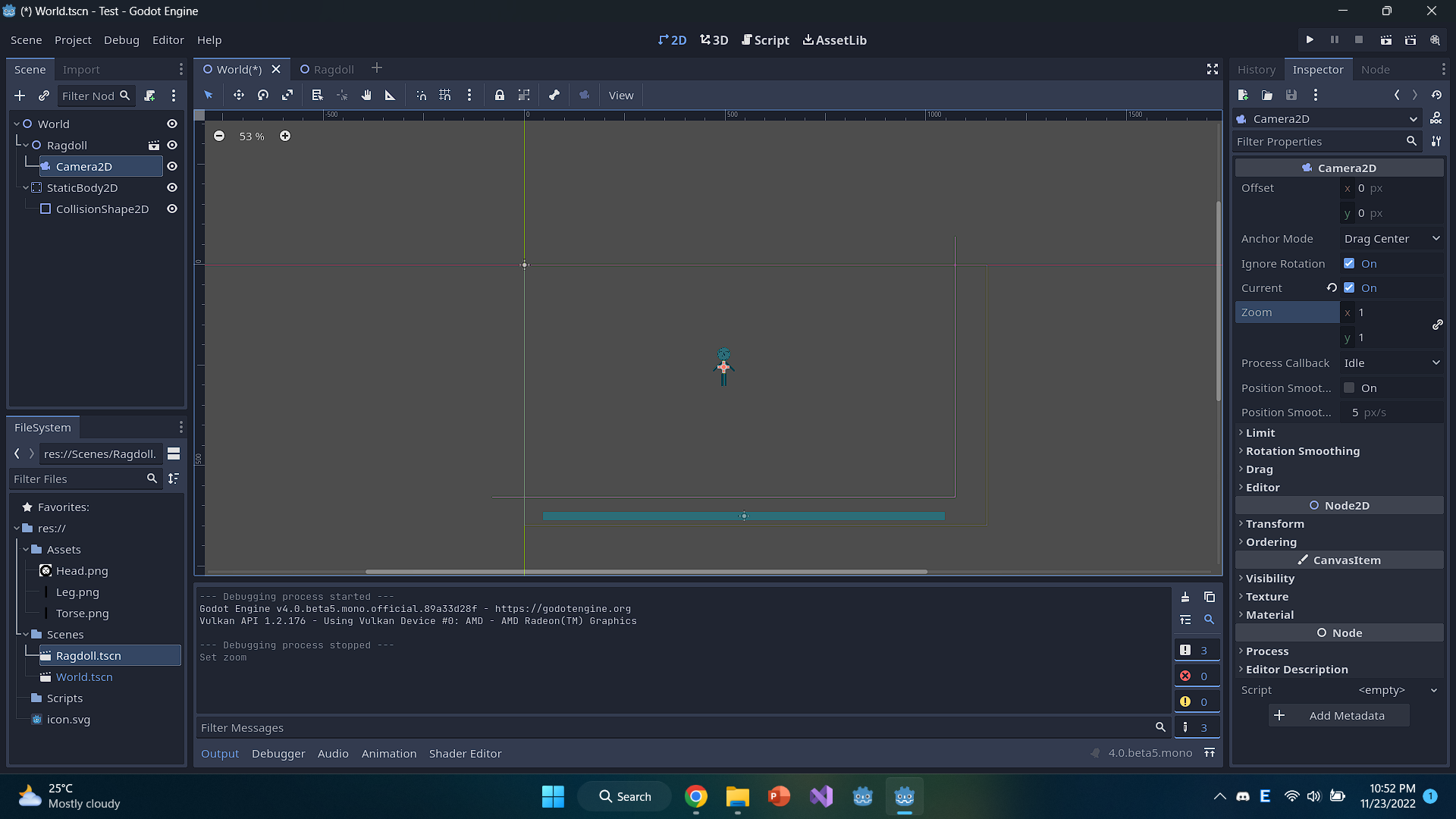Camera outline got bugged · Issue #69057 · godotengine/godot · GitHub