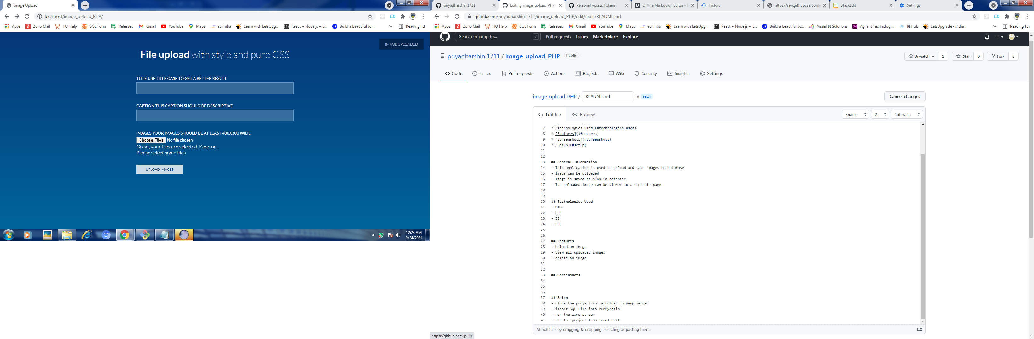 GitHub - priyadharshini1711/image_upload_PHP: A php based full stack ...