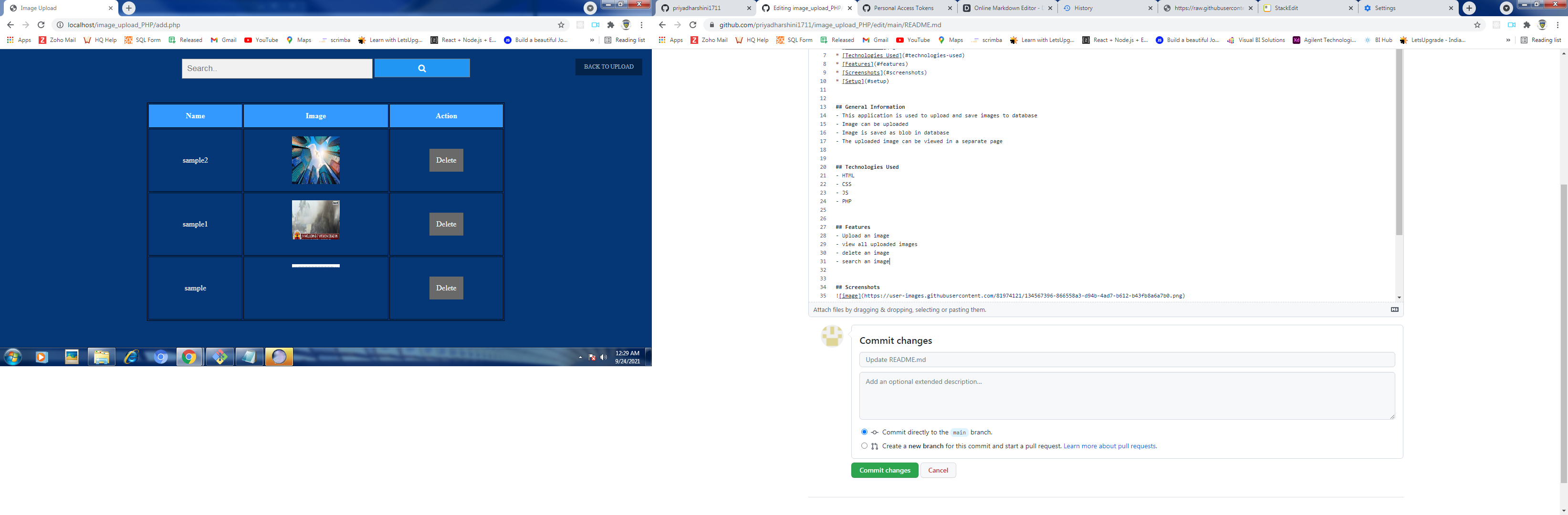 GitHub - priyadharshini1711/image_upload_PHP: A php based full stack ...