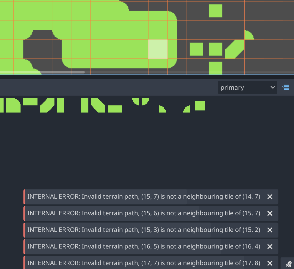 Bugs with Godot Tilemap for 2x2 Corner Wang Tiles (4.13 alpha) · Issue ...