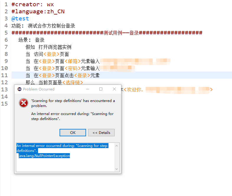 When open feature file, Eclipse display Problem Occured · Issue #366 ...