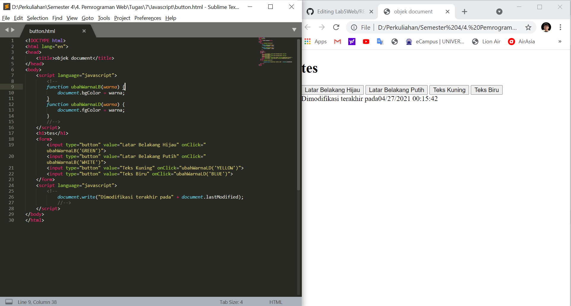 GitHub - elvanalfaridzi/Lab5Web