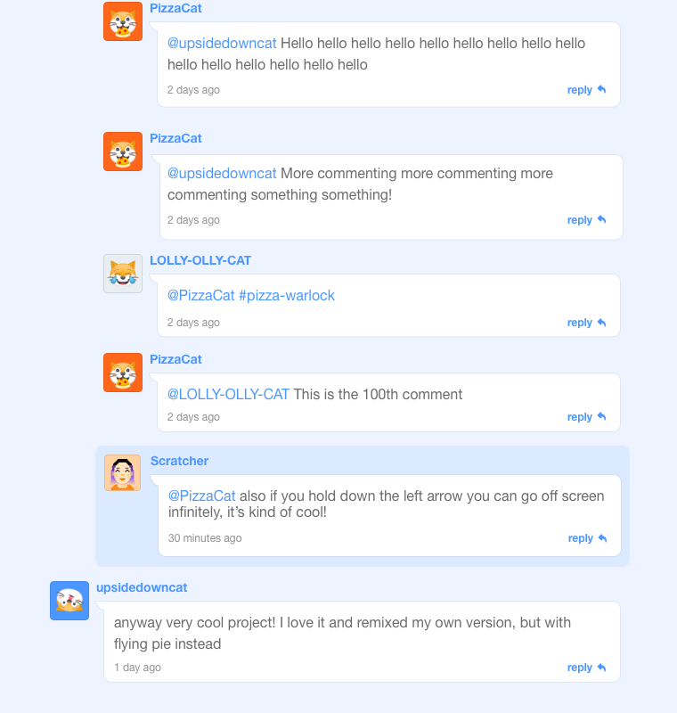 replied - expanded