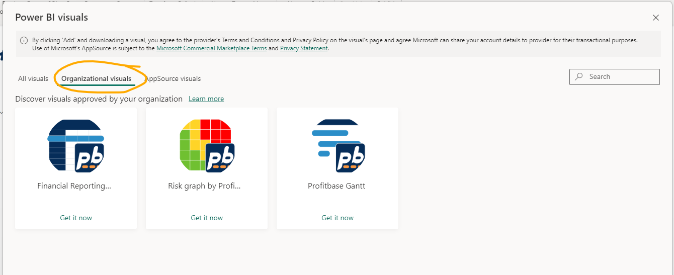 Export to Excel in development · Profitbase PowerBI-visuals ...